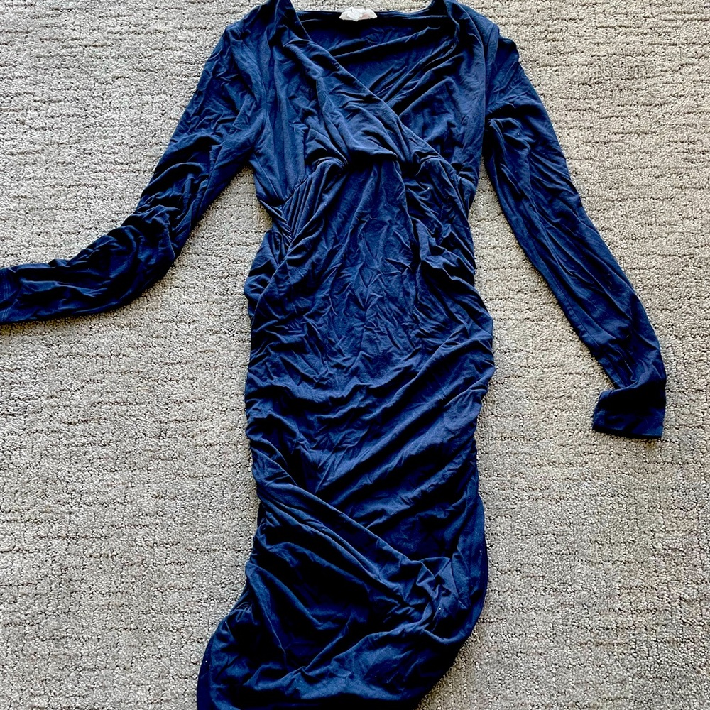 Ingrid and Isabel long sleeve Maternity dress